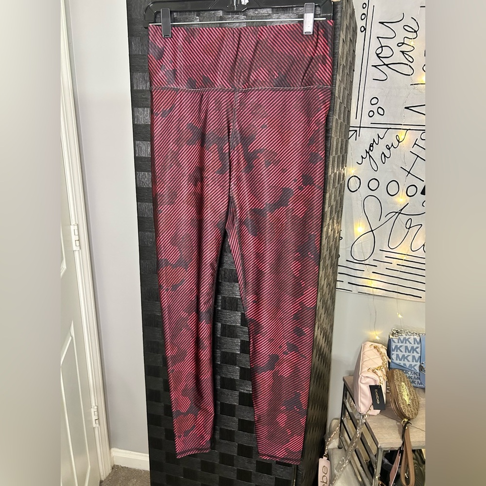 Terez Red Camo Leggings